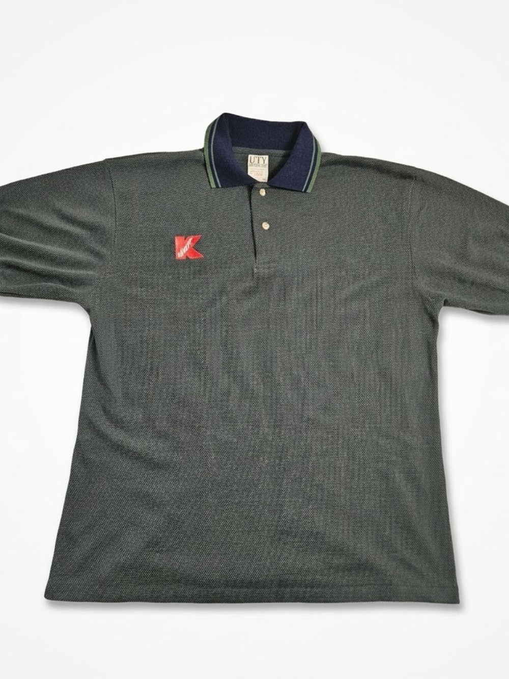 VTG 90s Kmart Employee Uniform Polo Shirt Mens Large UTY Retro Workwear Streetwe